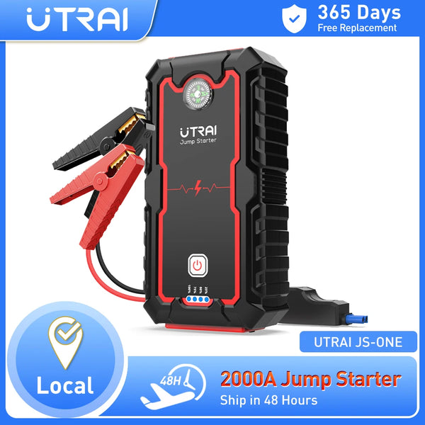 Novara Spark 2000A — Pro Jump Starter & Power Bank | 12V Auto Booster + USB-C Fast Charge