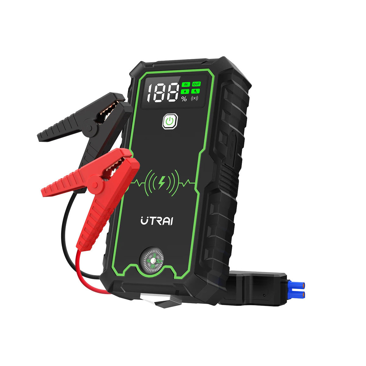 Novara Spark 2000A — Pro Jump Starter & Power Bank | 12V Auto Booster + USB-C Fast Charge